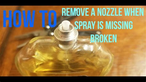 broken fragrance nozzle.